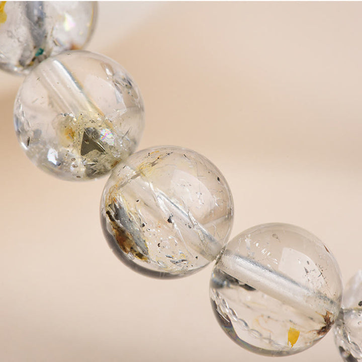 Buddha Stonesハーキマーダイヤモンド プロテクション 瞑想ブレスレット - image 12