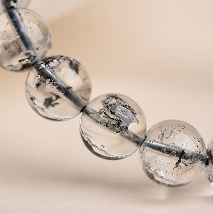 Buddha Stonesハーキマーダイヤモンド プロテクション 瞑想ブレスレット - image 9