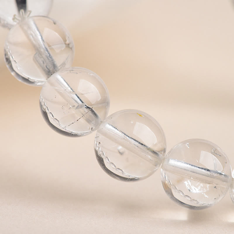 Buddha Stonesハーキマーダイヤモンド プロテクション 瞑想ブレスレット - image 15