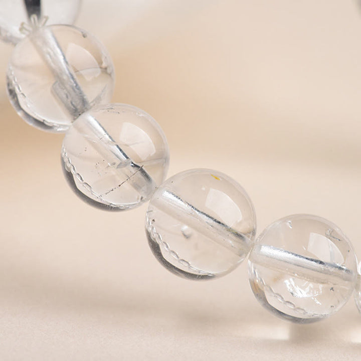 Buddha Stonesハーキマーダイヤモンド プロテクション 瞑想ブレスレット - image 15