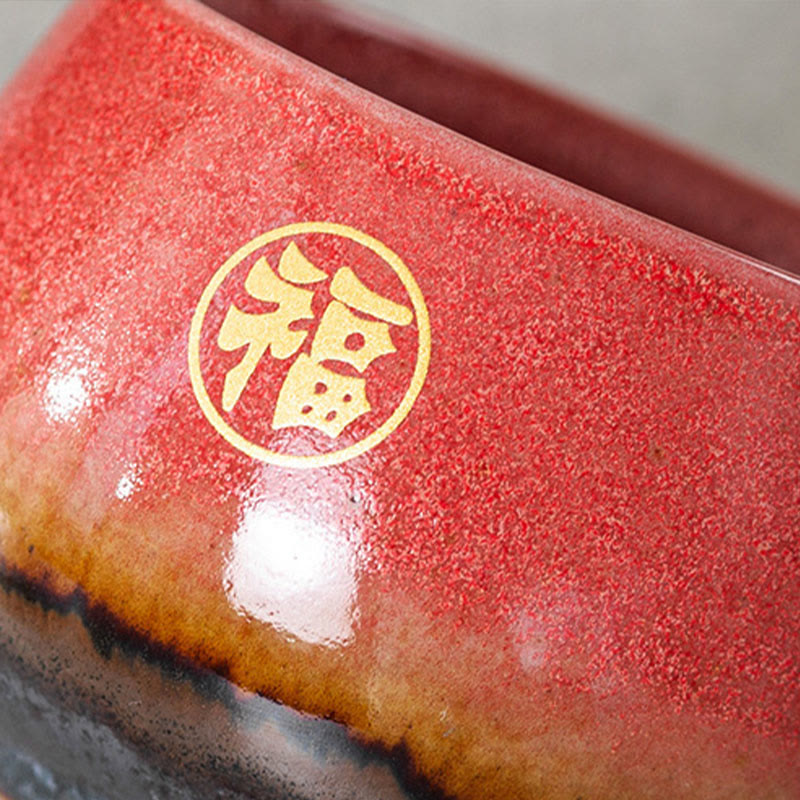 Buddha Stones手描きフーキャラクターセラミックティーカップカンフーティーカップギフトボックス付き - image 12