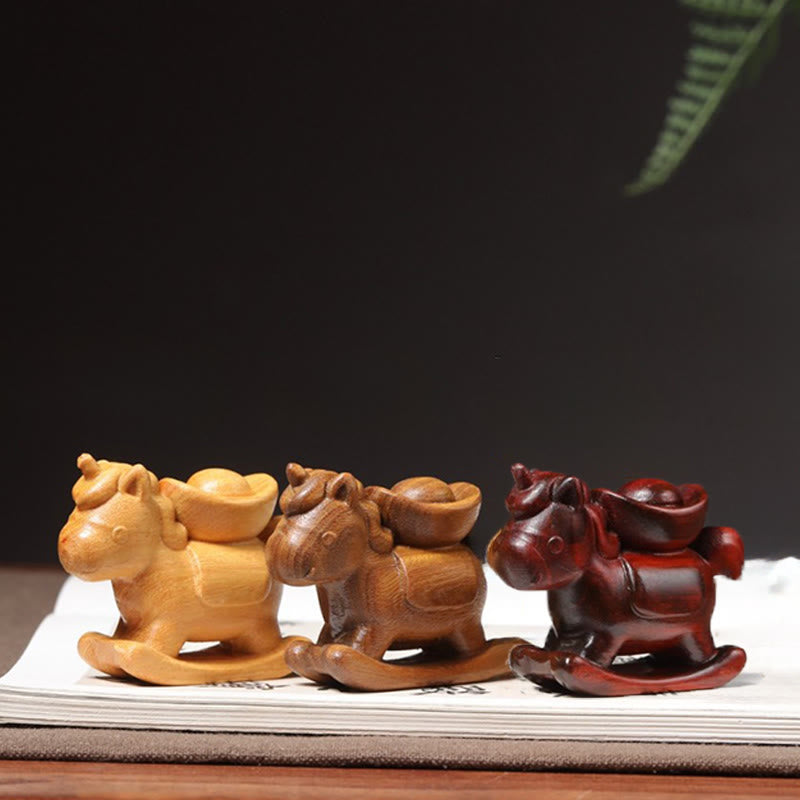 午年Buddha Stones緑白檀 紅白檀 菩提樹 彫刻インゴット 正装飾 - image 6