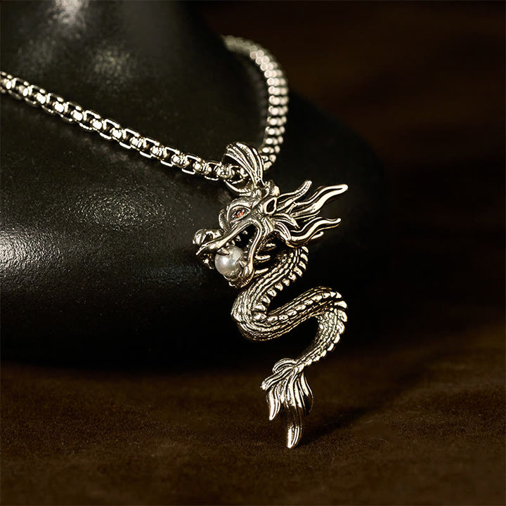 Buddha Stones龍 銅 バランス 幸運 ネックレス ペンダント - image 1