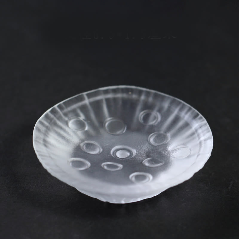 Buddha Stones馬年 蓮の実 蓮の葉 瑠璃 クリスタルアート作品 自宅 オフィス エネルギー装飾 - ロータスポッドパッド 6.5×1.5cm - image 5