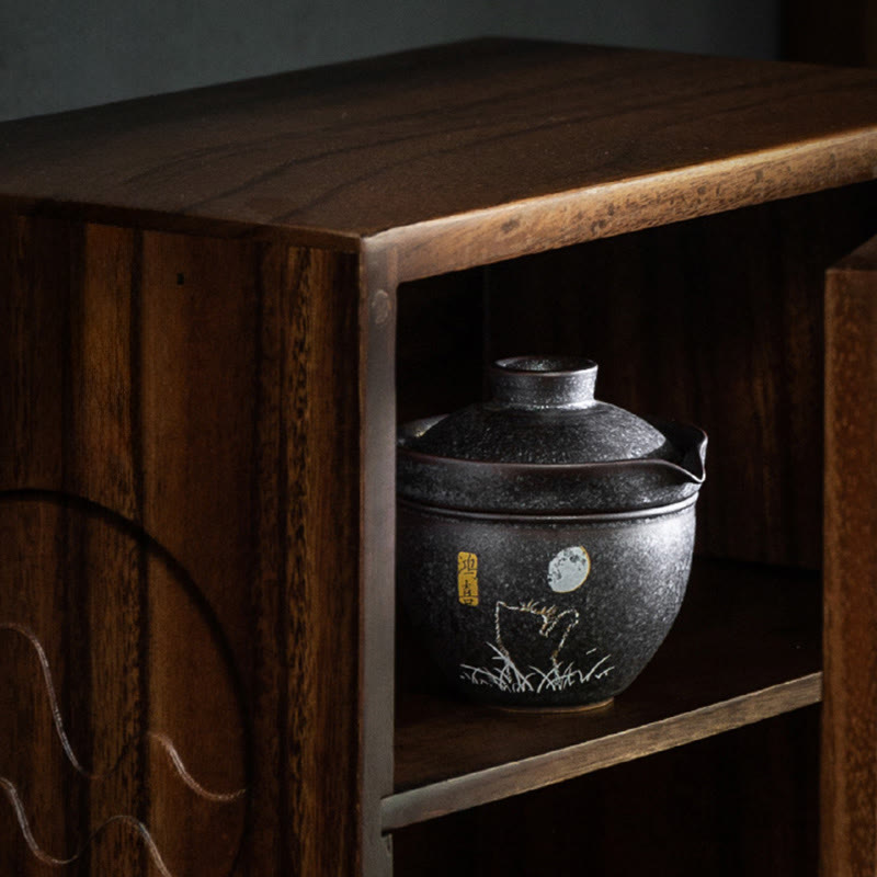 Buddha Stonesかわいい猫のティーカップカンフーティーカップ  - 幸運繁栄セット - image 14