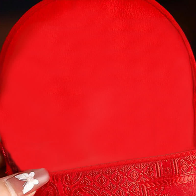 Buddha Stones午年 2026 新年 福文字 幸運の刺繍 中国製 赤い封筒 - image 10