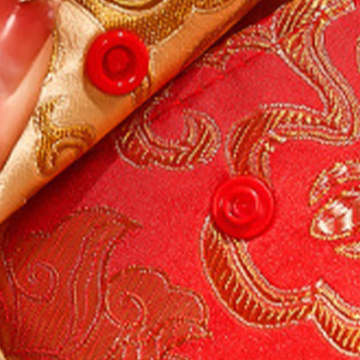 Buddha Stones午年 2026 新年 福文字 幸運の刺繍 中国製 赤い封筒 - image 12