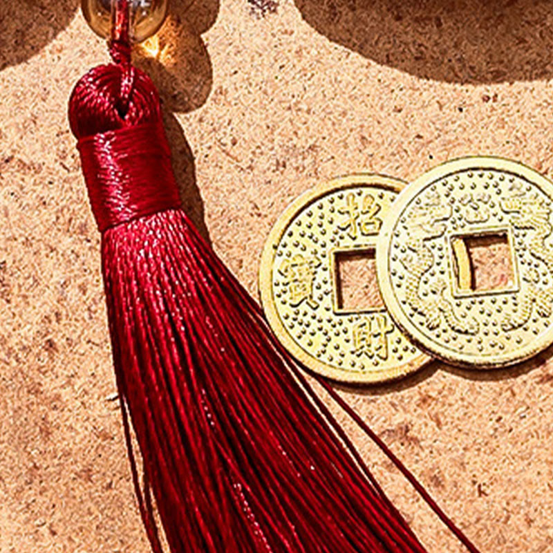 Buddha Stones、馬年2026年新年福文字タッセル刺繍、中国の赤い封筒 - image 9