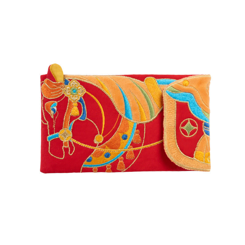 Buddha Stones刺繍入り 午年 2026年 新年 タッセル 中国製 赤い封筒 - image 8