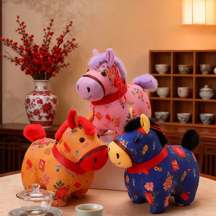 馬年用Buddha Stones赤紐中国結び 吊り下げ飾り - image 20