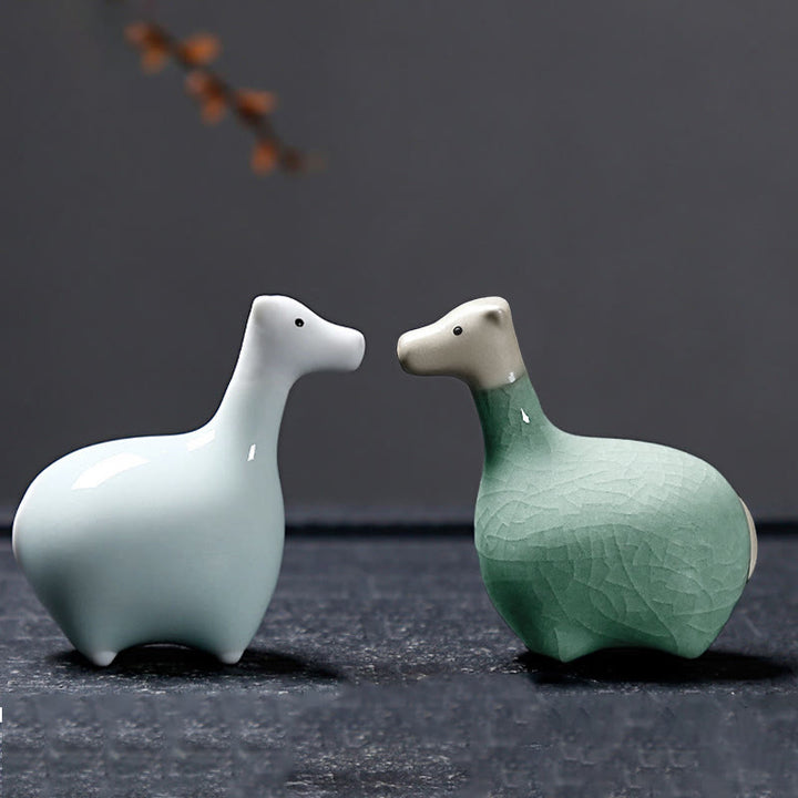 Buddha Stones十二支 陶器 ティーペット ホームデコレーション - image 39