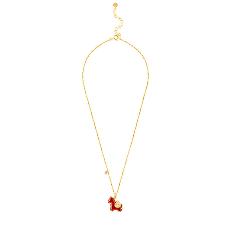 Buddha Stones馬年 赤瑪瑙 自信のネックレスペンダント - image 7