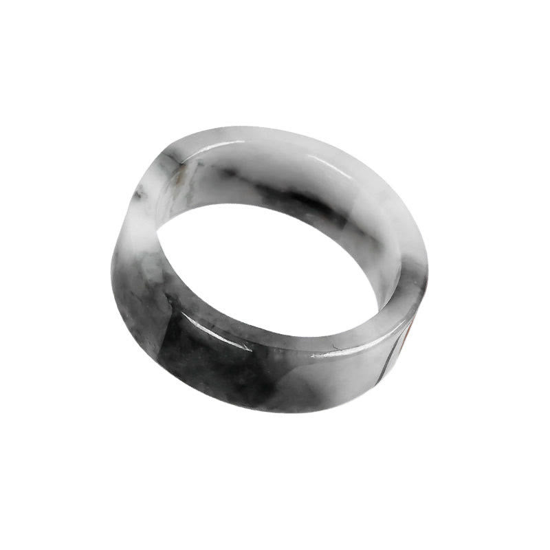 Buddha Stones 翡翠の豊かさの幸運の指輪 - image 8