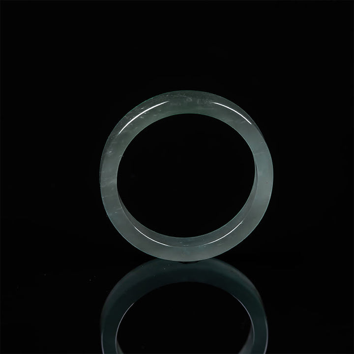 Buddha Stones 翡翠の豊かさと豊かさリング。複数のサイズをご用意しております。 - image 1