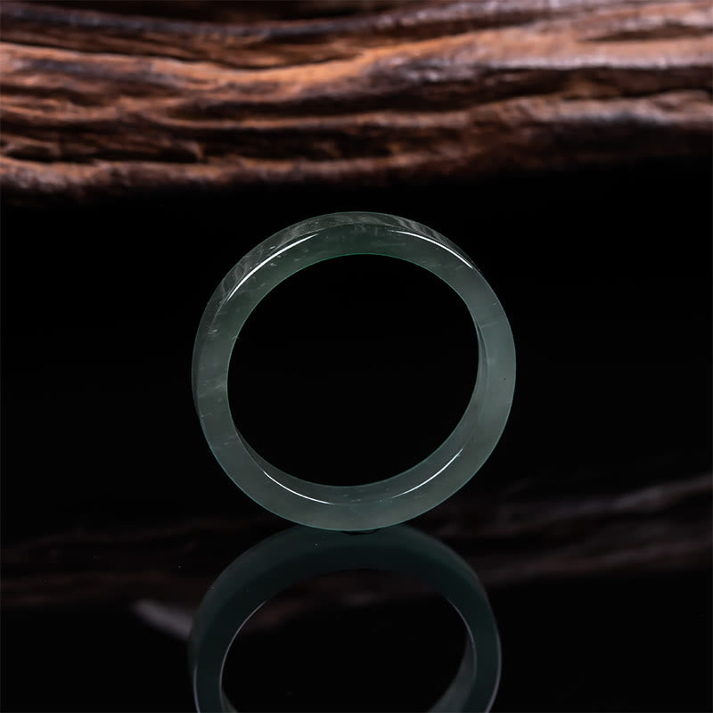 Buddha Stones 翡翠の豊かさと豊かさリング。複数のサイズをご用意しております。 - image 2