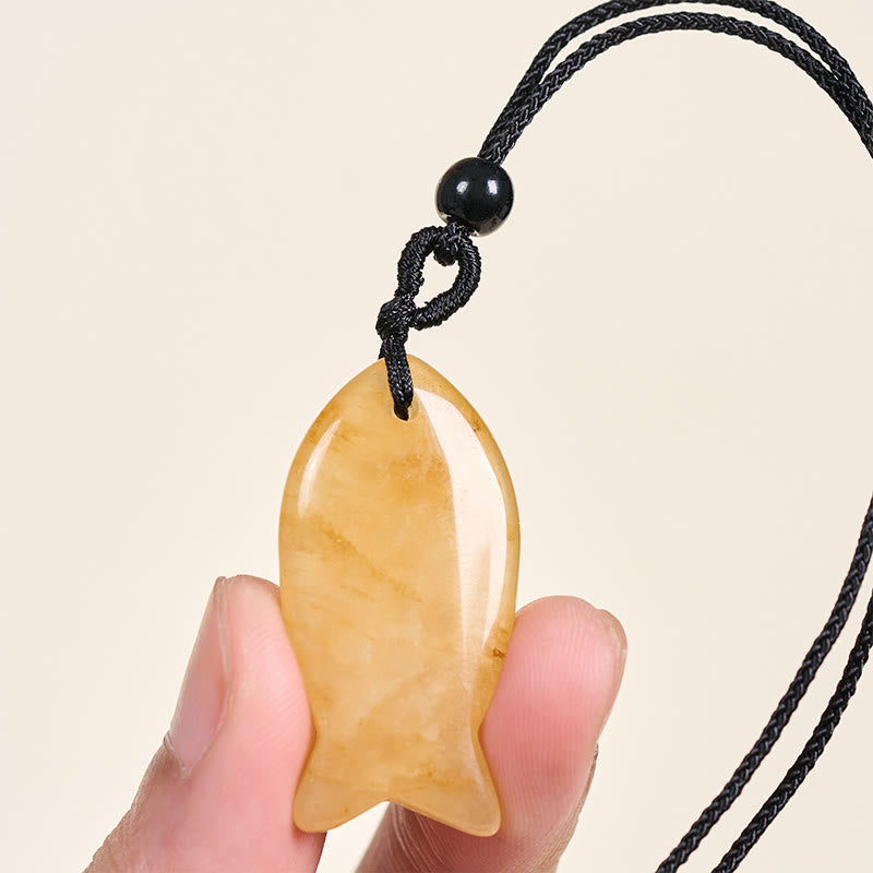 Buddha Stones鯉クリスタル インド瑪瑙 アメジスト トパーズ レッドジャスパー成就温もり ネックレス ペンダント - image 15