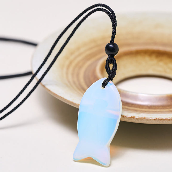 Buddha Stones鯉クリスタル インド瑪瑙 アメジスト トパーズ レッドジャスパー成就温もり ネックレス ペンダント - image 57