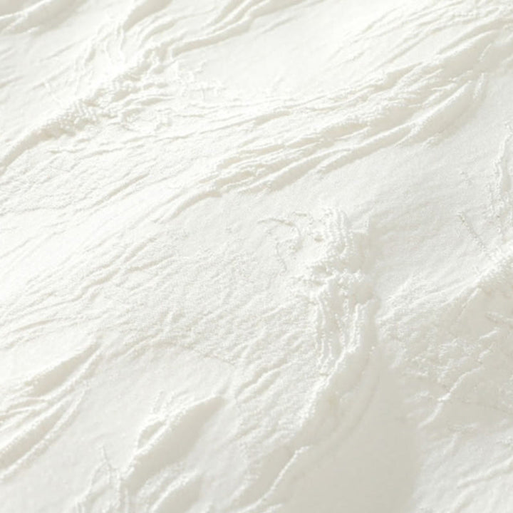 Buddha Stones テクスチャードジャカード八卦柄ボタンタンスーツメンズ半袖コットンシャツ - image 6