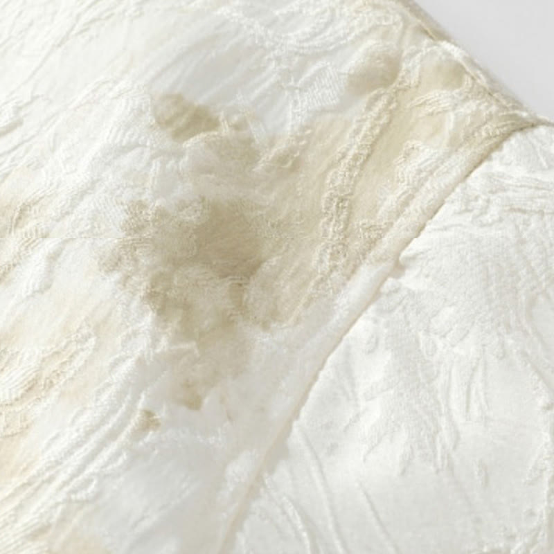 Buddha Stones テクスチャードジャカード八卦柄ボタンタンスーツメンズ半袖コットンシャツ - image 5