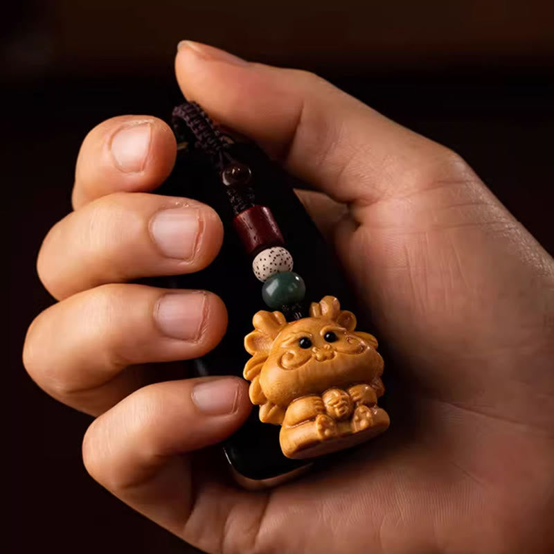 Buddha Stones 午年 紅檀 星月 菩提樹良縁祈願キーホルダー - image 22