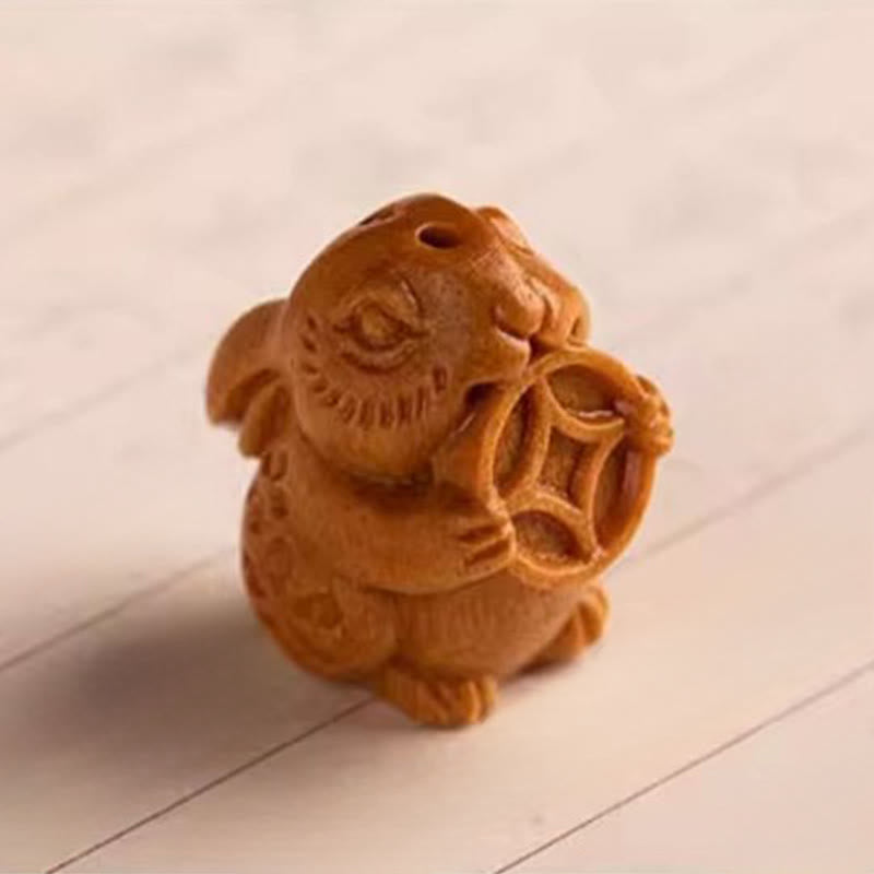 Buddha Stones 午年 紅檀 星月 菩提樹良縁祈願キーホルダー - image 17