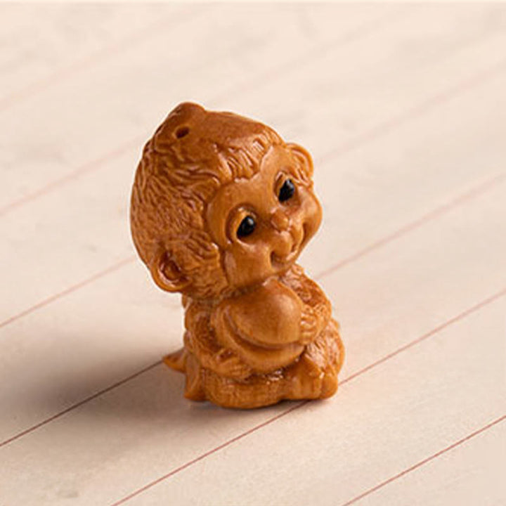 Buddha Stones 午年 紅檀 星月 菩提樹良縁祈願キーホルダー - image 36