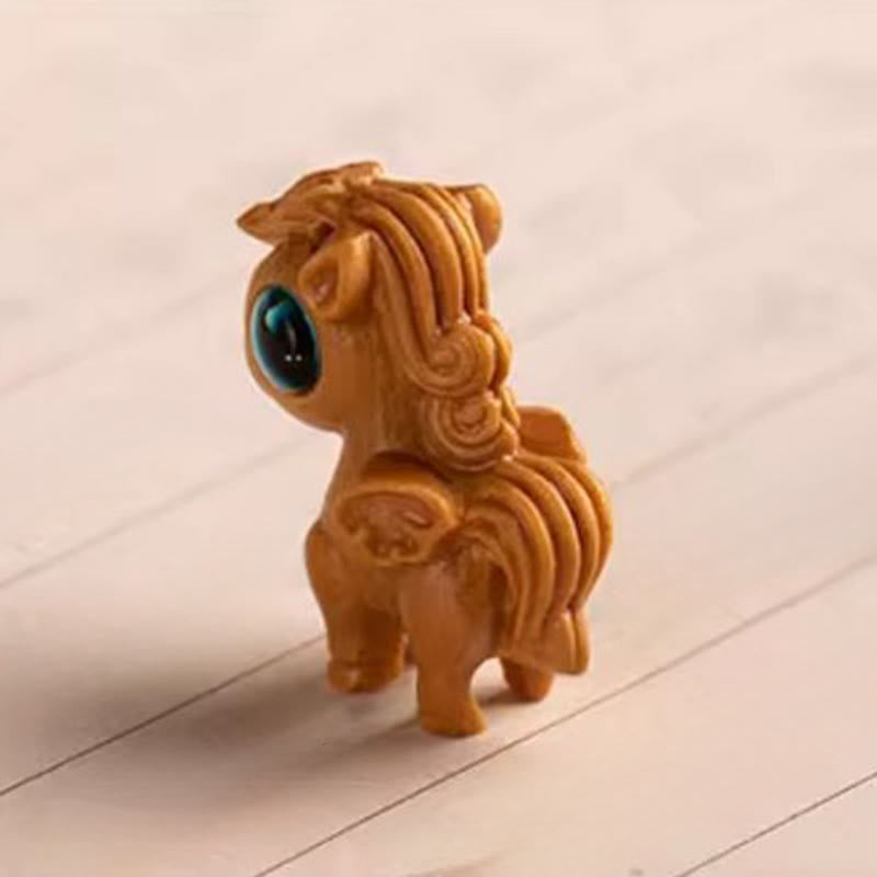 Buddha Stones 午年 紅檀 星月 菩提樹良縁祈願キーホルダー - image 2