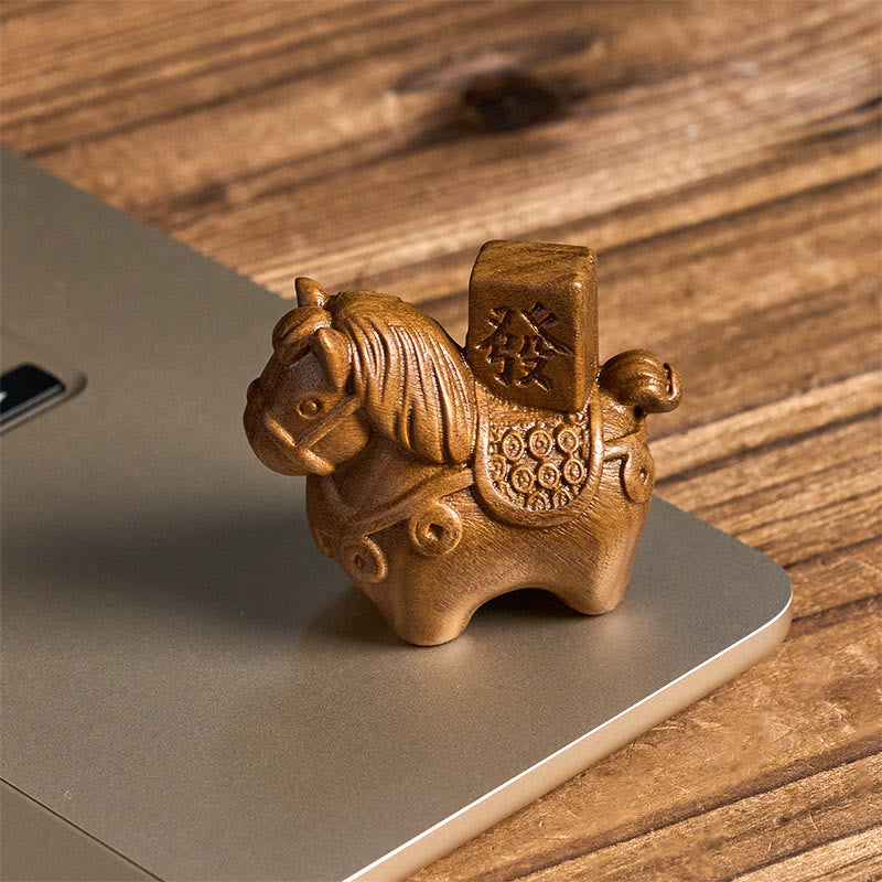 Buddha Stones 午年 桃の木 辰砂 緑白檀赤紐魔除け 厄除けセット - image 6