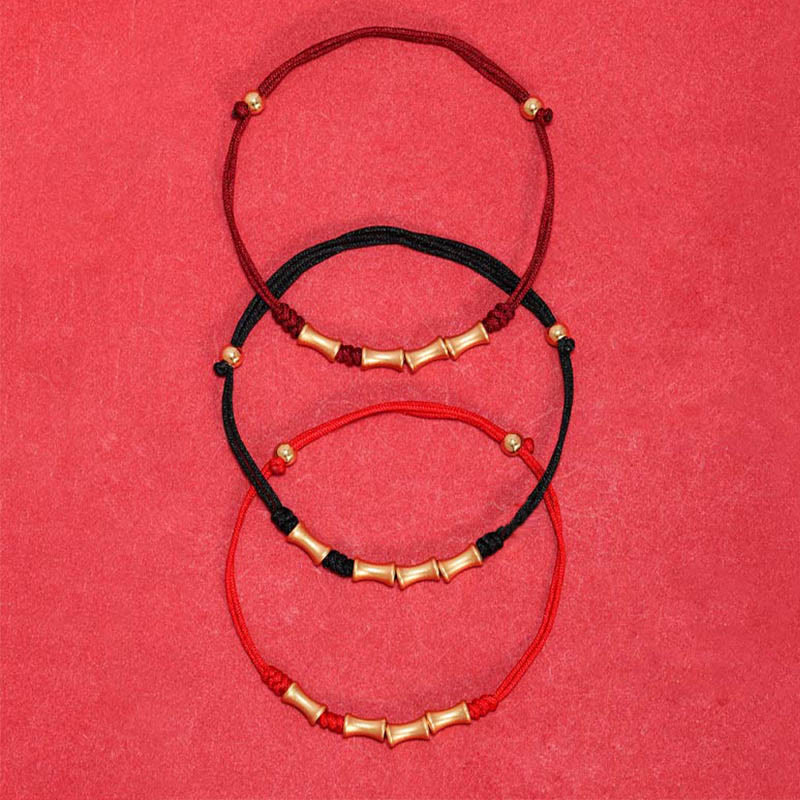 Buddha Stones925 スターリングシルバー 竹デザイン 守護幸運 編み込みブレスレット - image 14