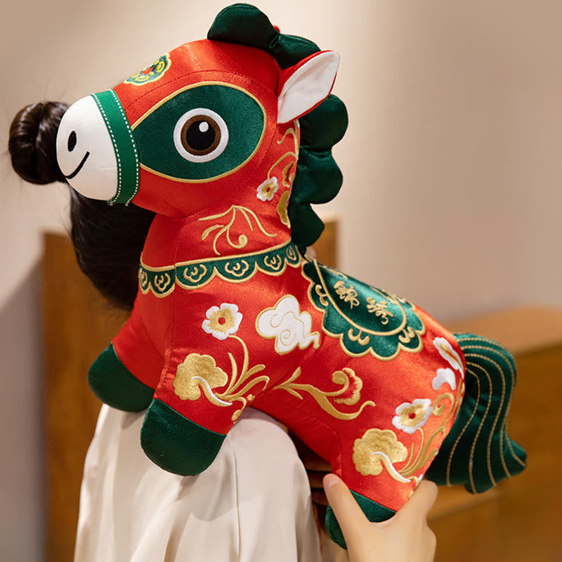 Buddha Stones 午年の刺繍の自由ホームデコレーション - image 2