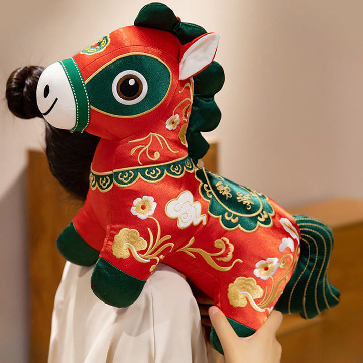 Buddha Stones 午年の刺繍の自由ホームデコレーション - image 2