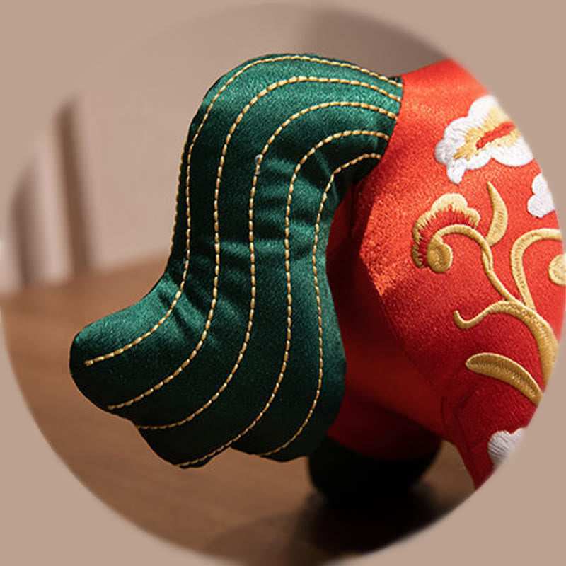 Buddha Stones 午年の刺繍の自由ホームデコレーション - image 7