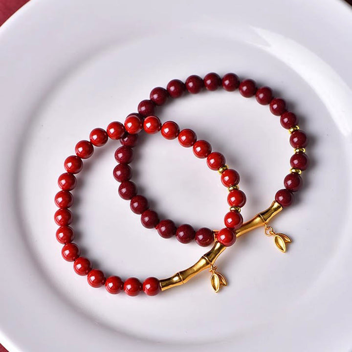 Buddha Stones シナバー 925 スターリングシルバー コンセントレーションブレスレット - image 14