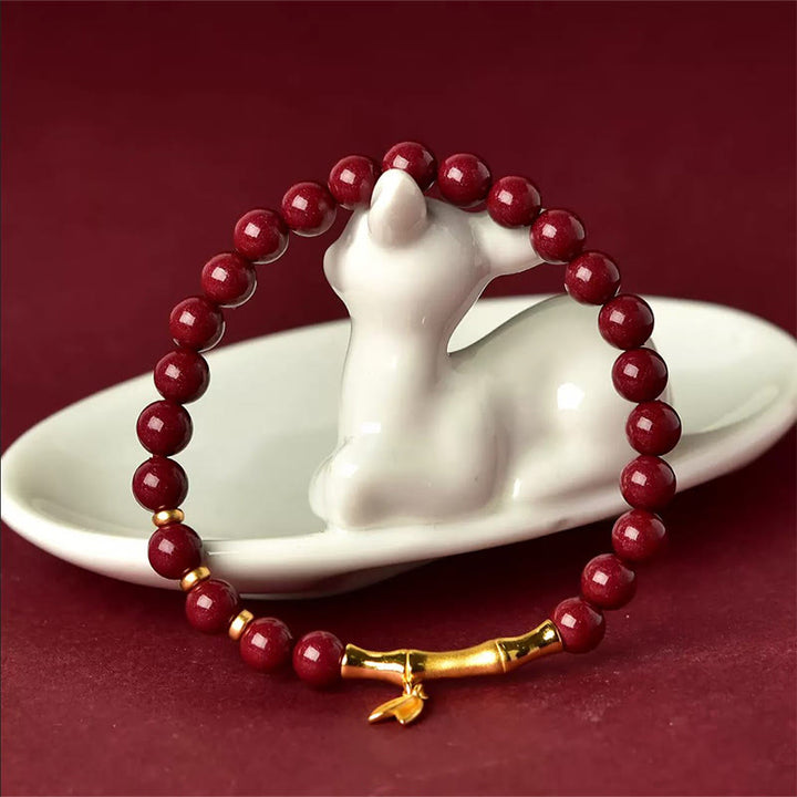 Buddha Stones シナバー 925 スターリングシルバー コンセントレーションブレスレット - image 10