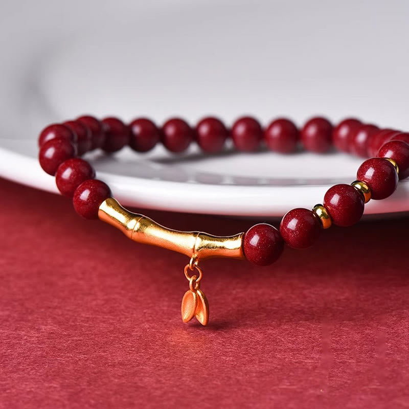 Buddha Stones シナバー 925 スターリングシルバー コンセントレーションブレスレット - image 13