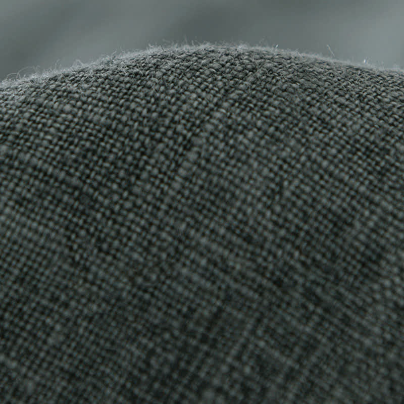 Buddha Stones 秋冬 無地 長袖 ボタンデザイン メンズ ラミー リネン コットン シャツ ポケット付き - image 5