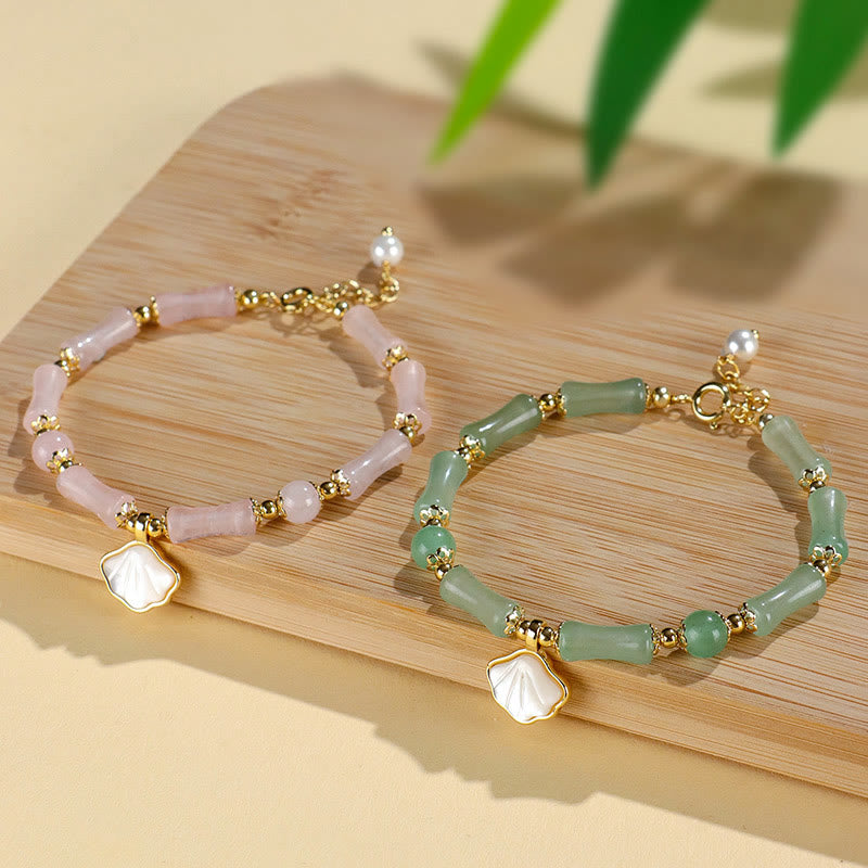 Buddha Stones ペリドット、グリーンアゲート、翡翠、ピンククリスタル、ブラックオブシディアンのラブブレスレット - image 13