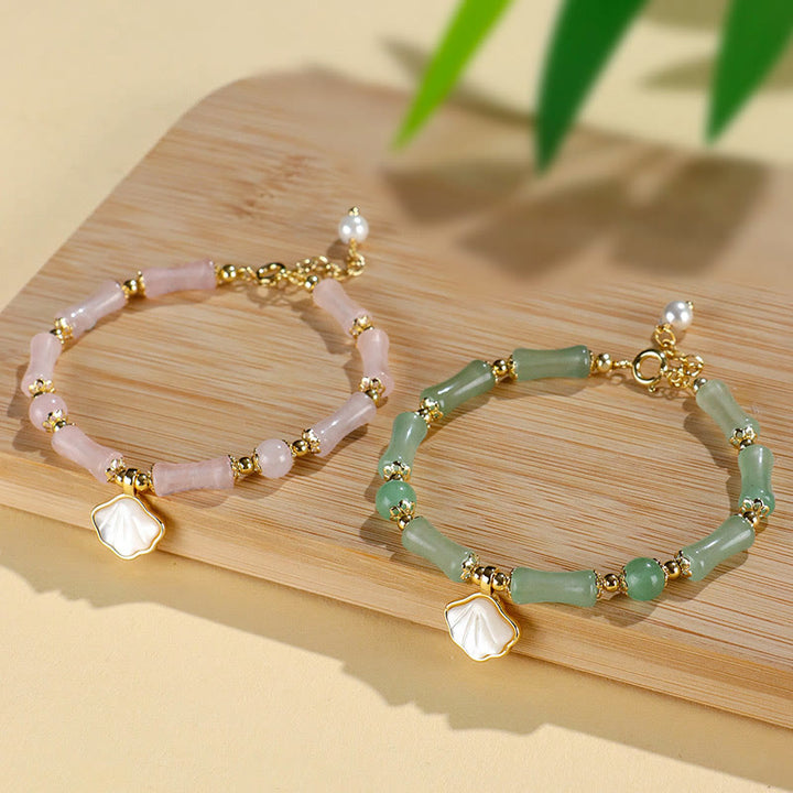 Buddha Stones ペリドット、グリーンアゲート、翡翠、ピンククリスタル、ブラックオブシディアンのラブブレスレット - image 13