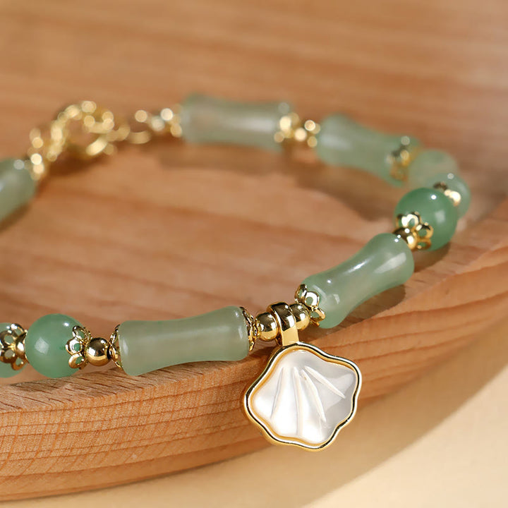 Buddha Stones ペリドット、グリーンアゲート、翡翠、ピンククリスタル、ブラックオブシディアンのラブブレスレット - image 4