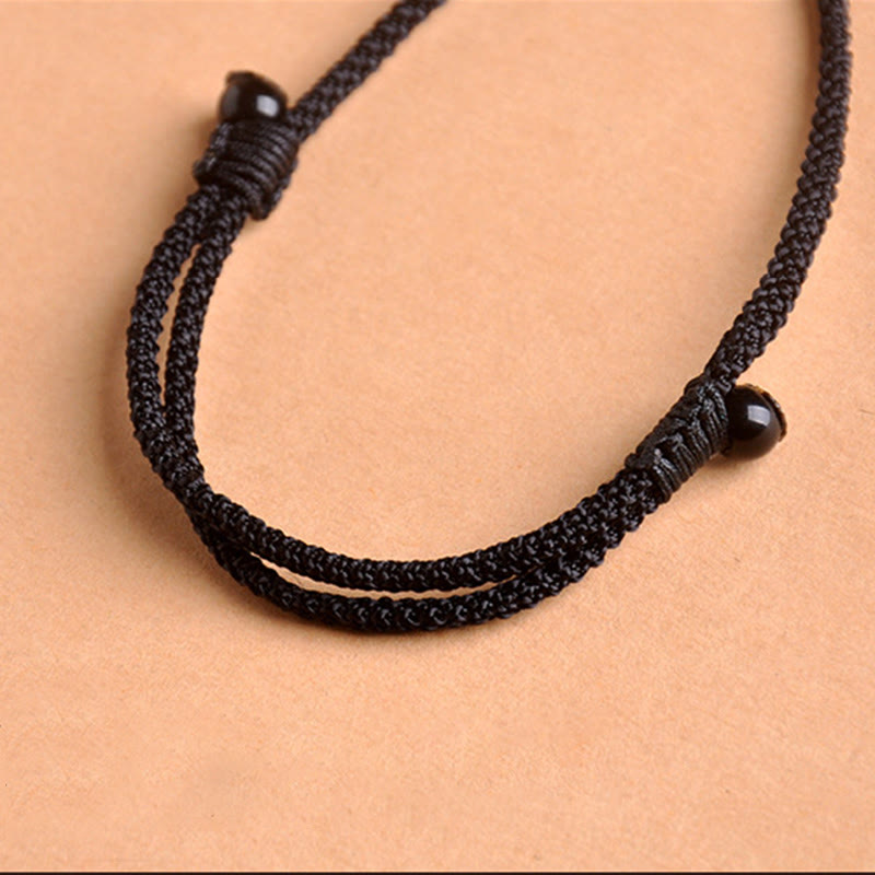 Buddha Stones 十二支誕生仏、黒檀、タイガーアイ、ブラックオニキス、落ち着いた雰囲気のネックレスペンダント - image 18