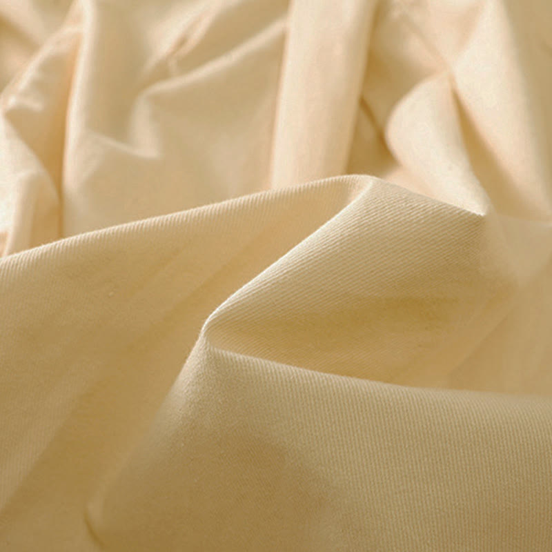 Buddha Stones 春のラペル長袖無地レディースコットンボタンシャツ（ポケット付き） - image 16