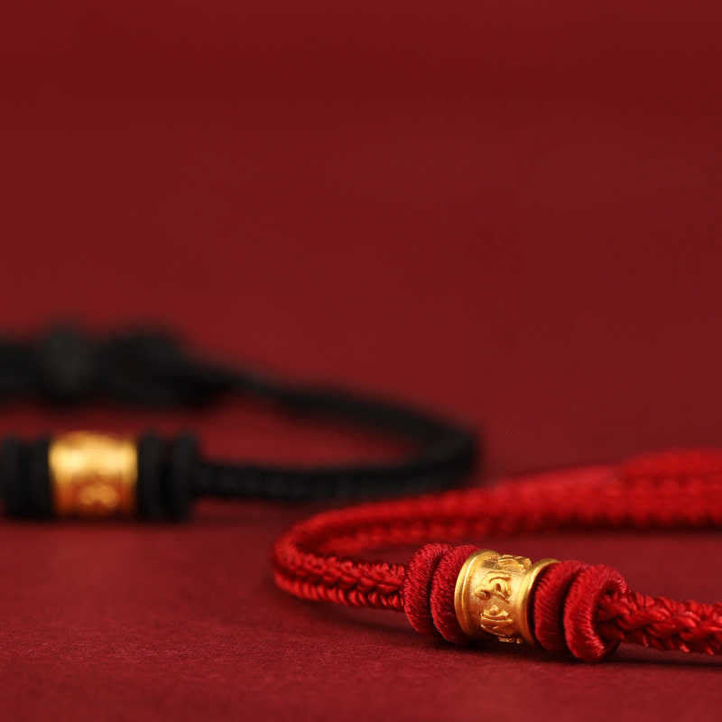 Buddha Stones チベットのハンドメイド999ゴールド製「オーム・マニ・パドメ・フム」幸運の守護ブレスレット - image 15