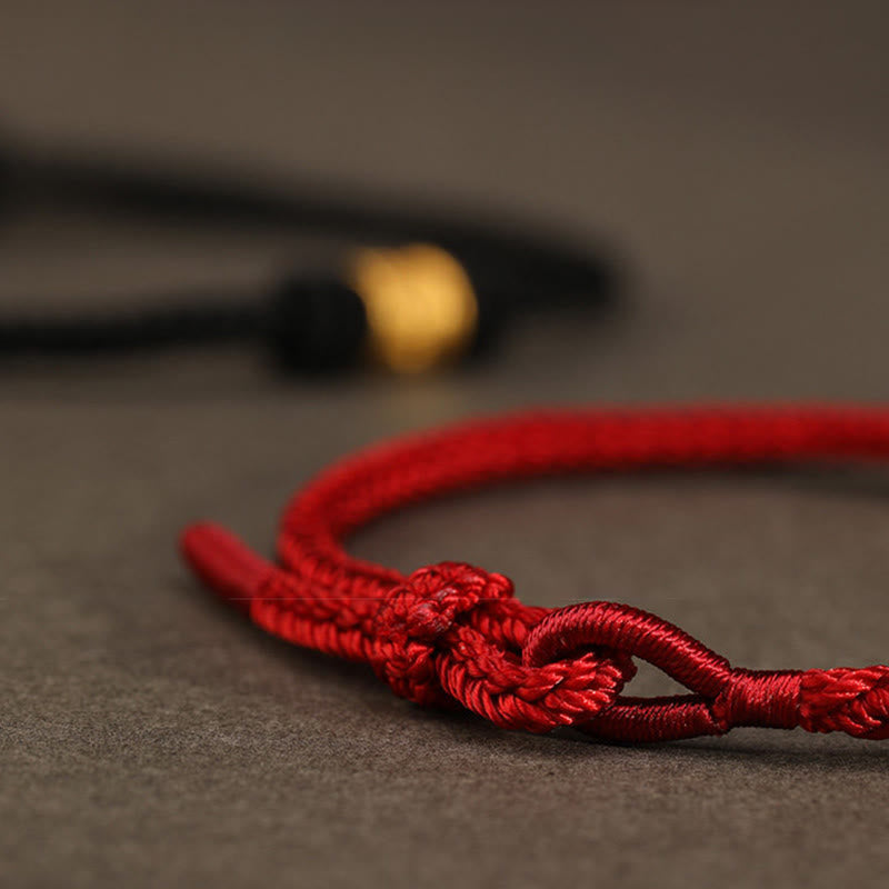 Buddha Stones チベットのハンドメイド999ゴールド製「オーム・マニ・パドメ・フム」幸運の守護ブレスレット - image 4