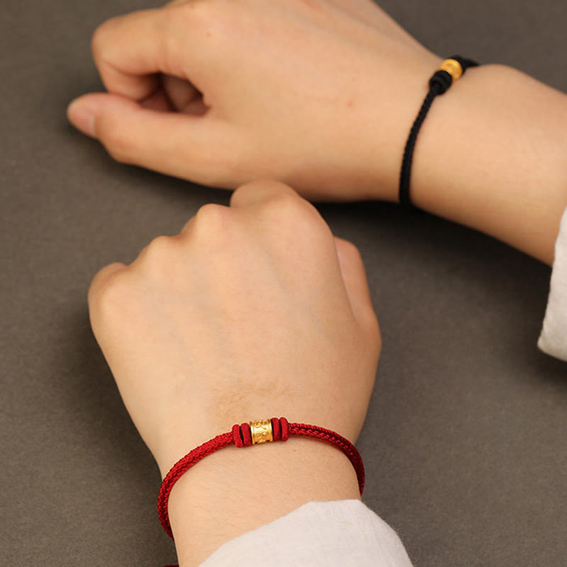 Buddha Stones チベットのハンドメイド999ゴールド製「オーム・マニ・パドメ・フム」幸運の守護ブレスレット - image 13