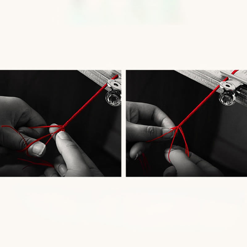 Buddha Stones 999 ゴールドリングデザイン ハンドメイド 幸運 編み込み レッドロープ ブレスレット アンクレット - image 19