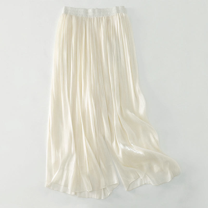 Buddha Stones 夏用無地レディースポリエステルパンツ - image 5