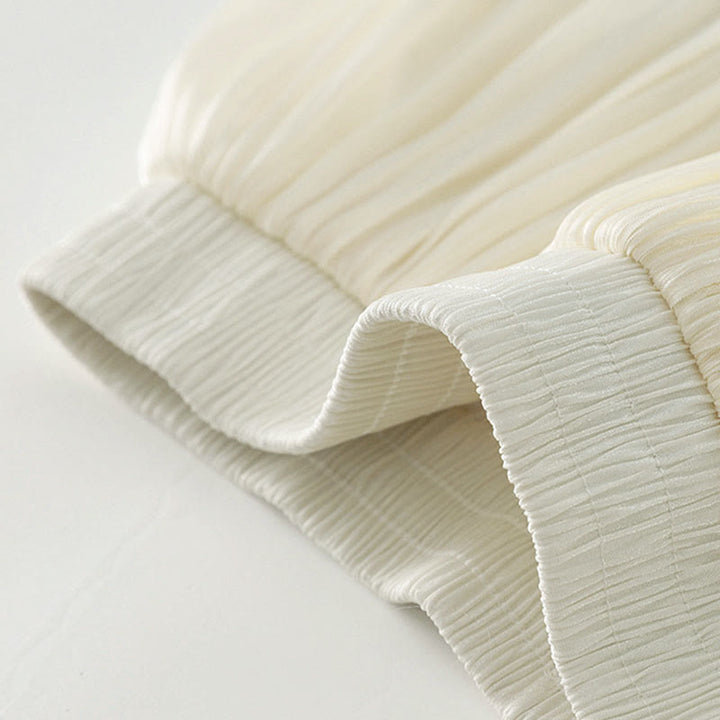 Buddha Stones 夏用無地レディースポリエステルパンツ - image 8