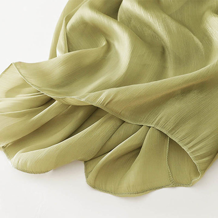 Buddha Stones 夏用無地レディースポリエステルパンツ - image 2