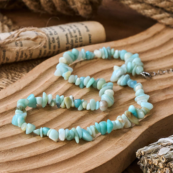 Buddha Stones天然水晶石幸運ネックレス - image 5