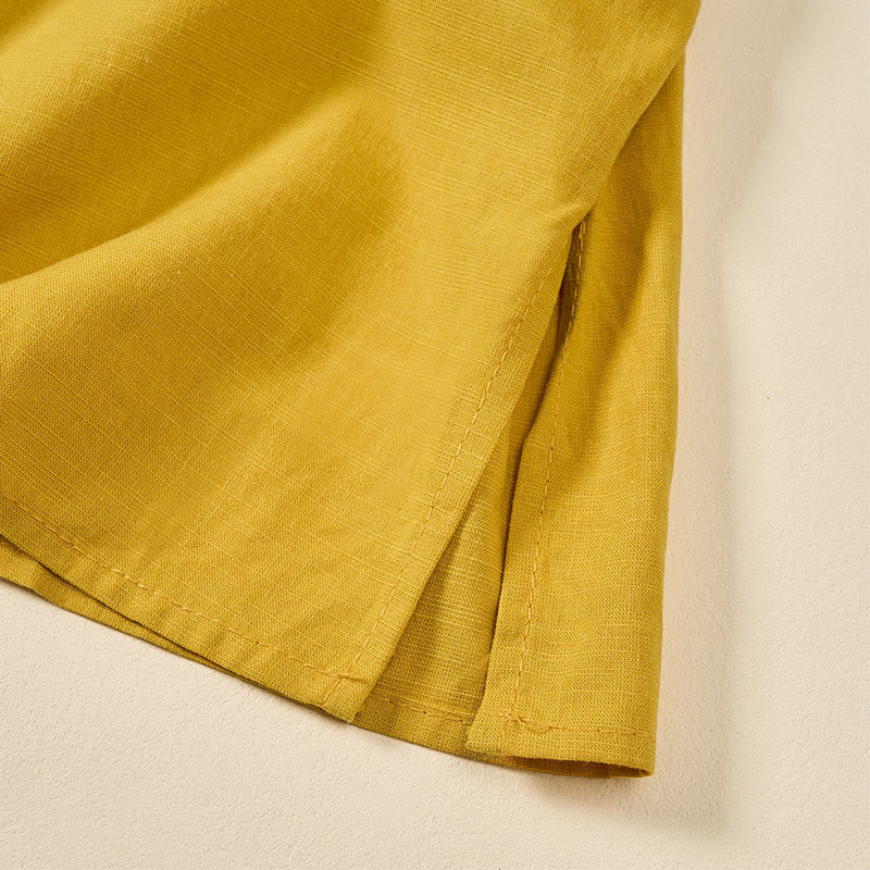 Buddha Stones カジュアル花柄クルーネックレディースコットンTシャツ - image 10